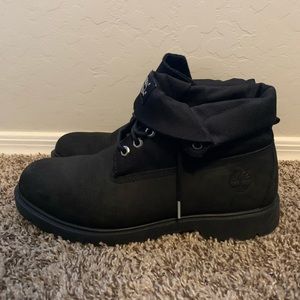 Timberland Basic Roll Top Men's Boots Black